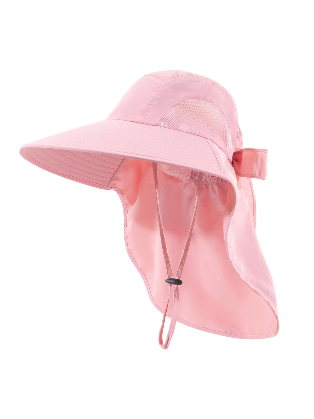 Womens Sun Hat UV Protection, Foldable Waterproof Wide Brim | Pink | Size OS